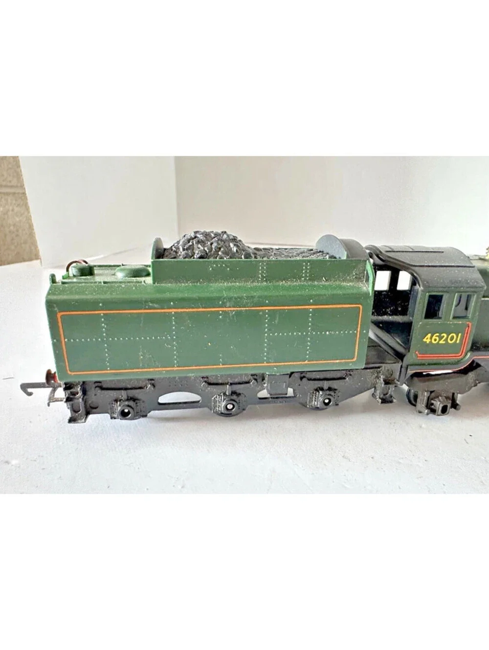 Vintage Tri-ang OO Gauge R.53 Princess Elizabeth 46201 BR Green - C-6 Very Good